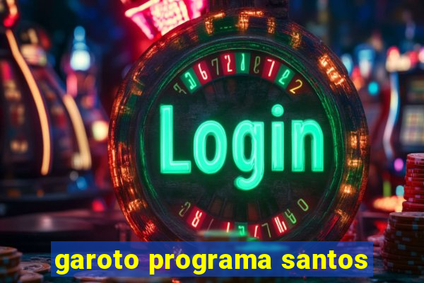 garoto programa santos